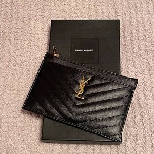 Brand New Saint Laurent Bill Pouch